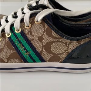 Coach signature sneakers. Coach Folly. Size 7B
